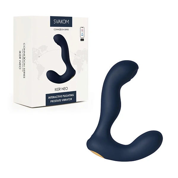 Интерактивный массажер простаты «Iker Neo» с пульсацией