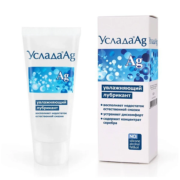 Лубрикант «Услада» с серебром, 60 мл