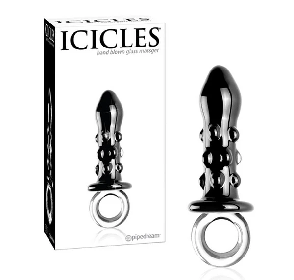 Анальный стимулятор из стекла «ICICLES № 37»
