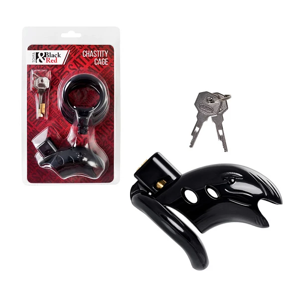 Пояс верности «Black&Red», черный