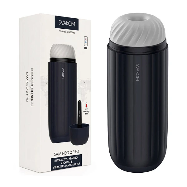 Интерактивный мастурбатор «Sam Neo 2 Pro» c функцией нагрева