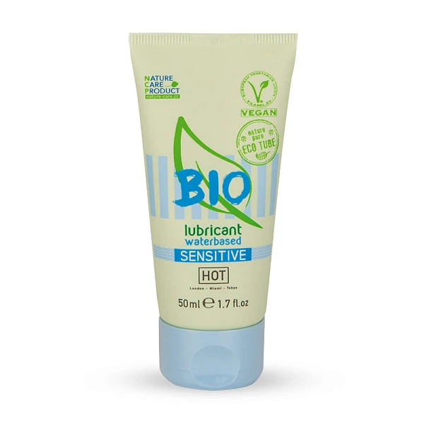 Органический лубрикант «Hot BIO Sensitive» для чувствительной кожи, 50 мл