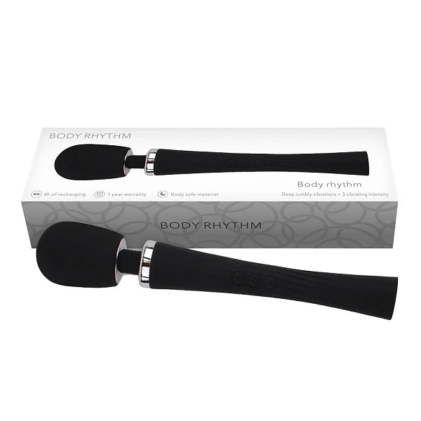 Вибромассажер «Ryra», черный