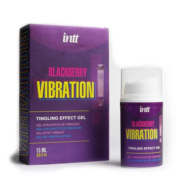 Интимный гель с эффектом вибрации BLACKBERRY VIBRATION, 15 мл