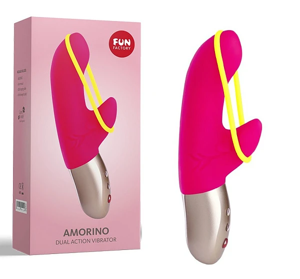 Вибромассажер «Amorino», ярко-розовый