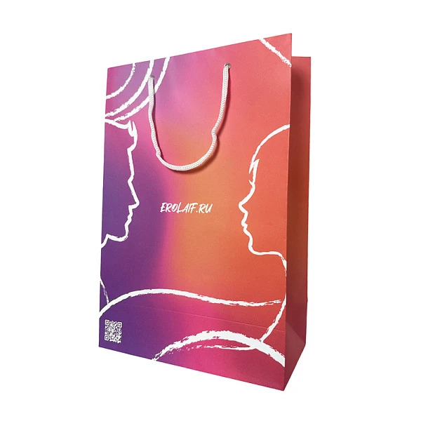 Подарочный пакет «Erolaif» большой