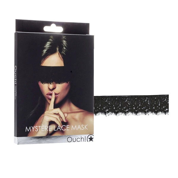 Кружевная маска на глаза «Mystere Lace Mask»