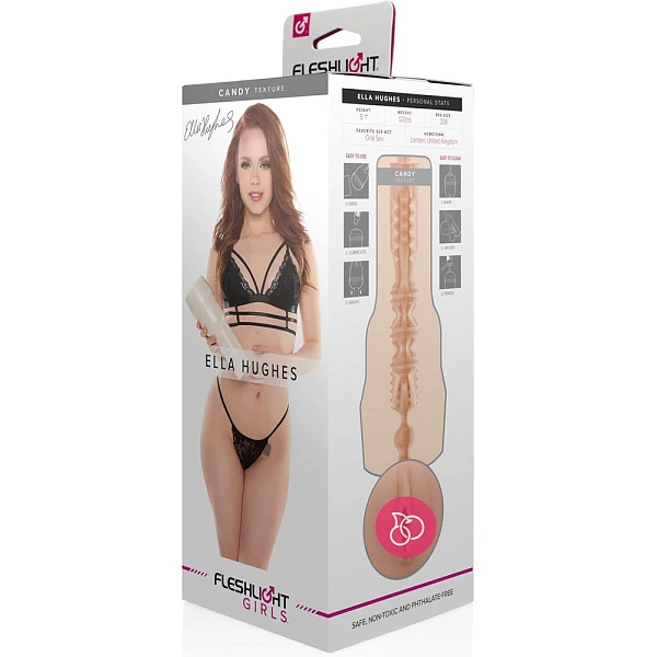 Мастурбатор-вагина «Fleshlight Signature Ella Hughes Сandy»
