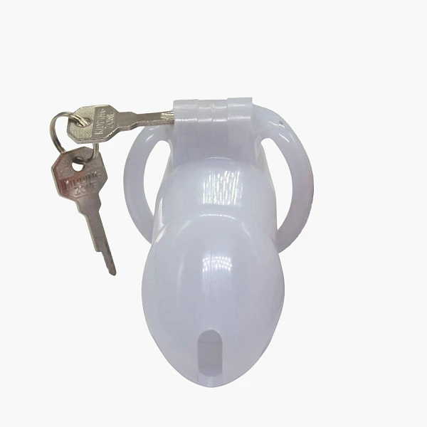 Пояс верности с закрытой головкой, белый