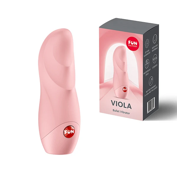 Мини-вибратор «Viola» розовый