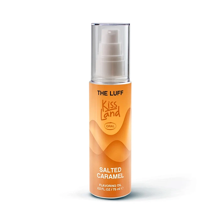 Съедобное массажное масло «Oral flavouring oil Kiss Land Salted Caramel», 75 мл изображение №2