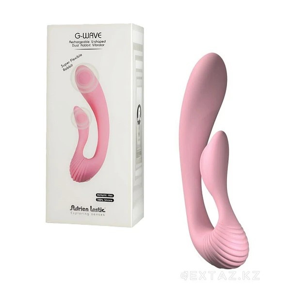 Вибростимулятор-кролик «G-Wave» с подвижной частью
