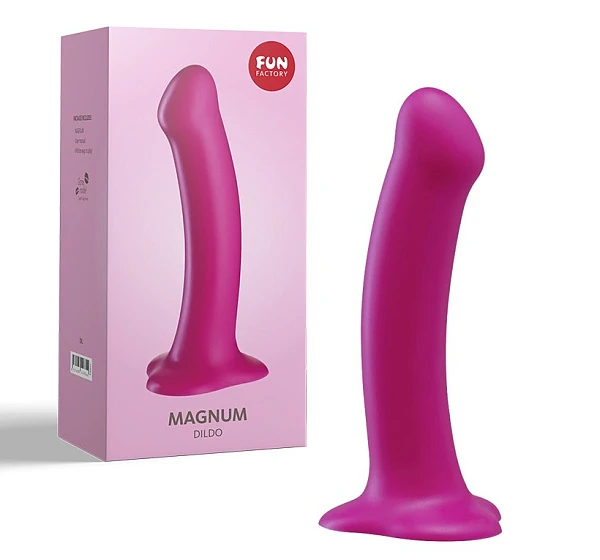 Фаллоимитатор «Magnum», темно-розовый
