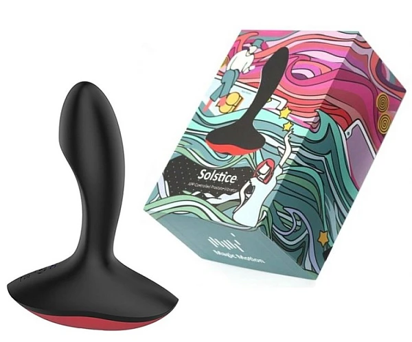 Вибромассажер простаты «Solstice» с управлением через смартфон