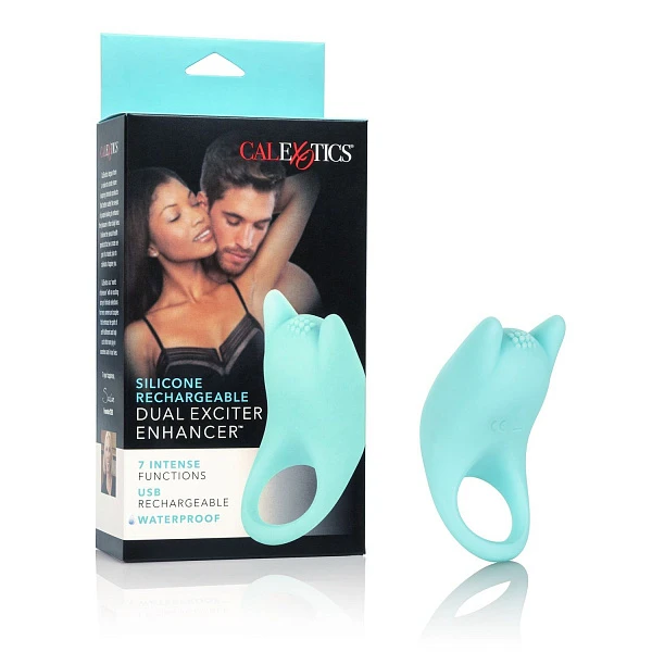 Эрекционное кольцо с вибрацией «Dual Exciter Enhancer»
