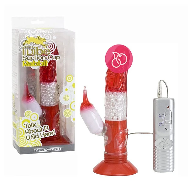 Вибратор «I-Vibe Rabbit» на присоске с пультом