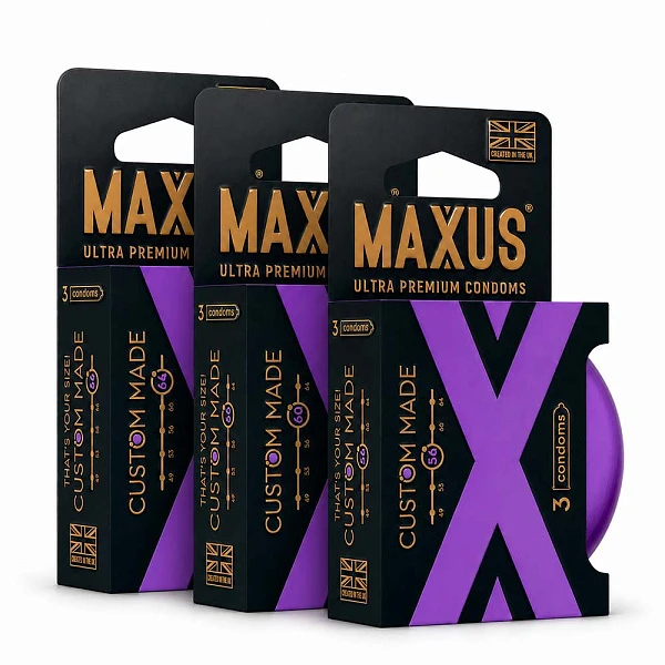 Размерный набор «Maxus» 3 упаковки по 3 шт