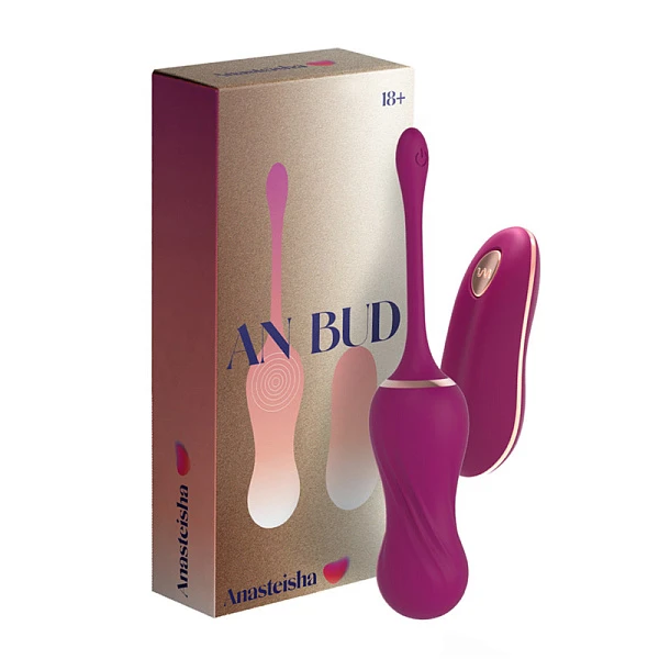 Вагинальные шарики «AN Bud» с вибрацией и пультом