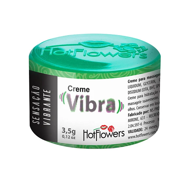 Возбуждающий крем «Vibra» с эффектом вибрации