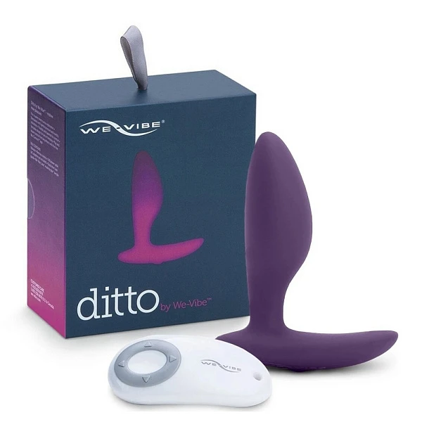 Анальная пробка «We-Vibe Ditto», фиолетовая