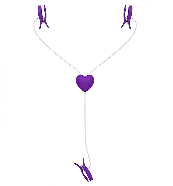 Виброзажимы для сосков и клитора «S-HANDE Detector»