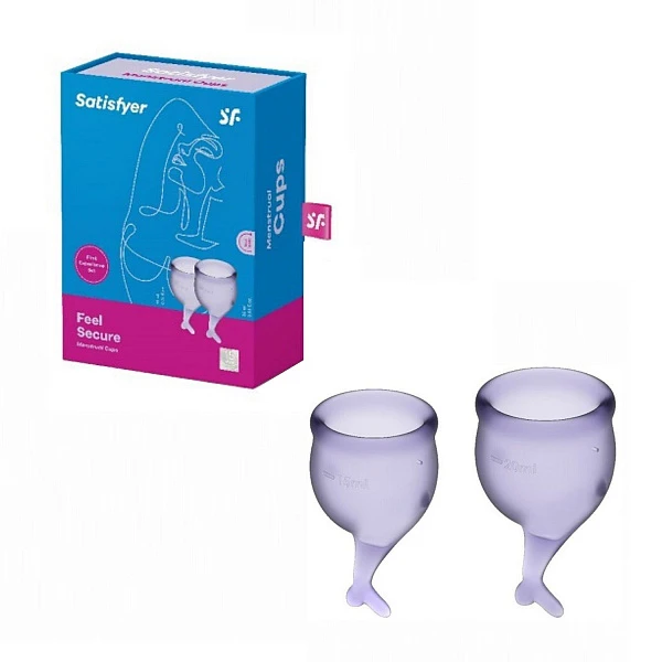 Набор менструальных чаш «Satisfyer Feel secure» (Lila)