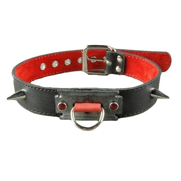 Ошейник «Бритва» с шипами