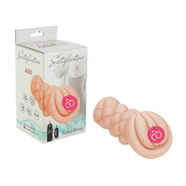 Мастурбатор «Satisfaction Sweet Pussy» с вибропулей