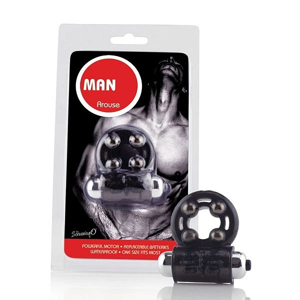 Виброкольцо на пенис «Screaming Man Arouse»