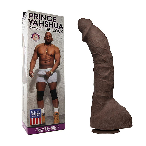 Фаллоимитатор «Prince Yahshua Signatuge» на съемной присоске