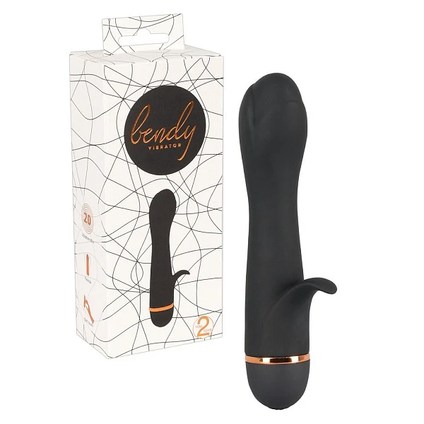 Вибратор-кролик «Bendy Tulip»