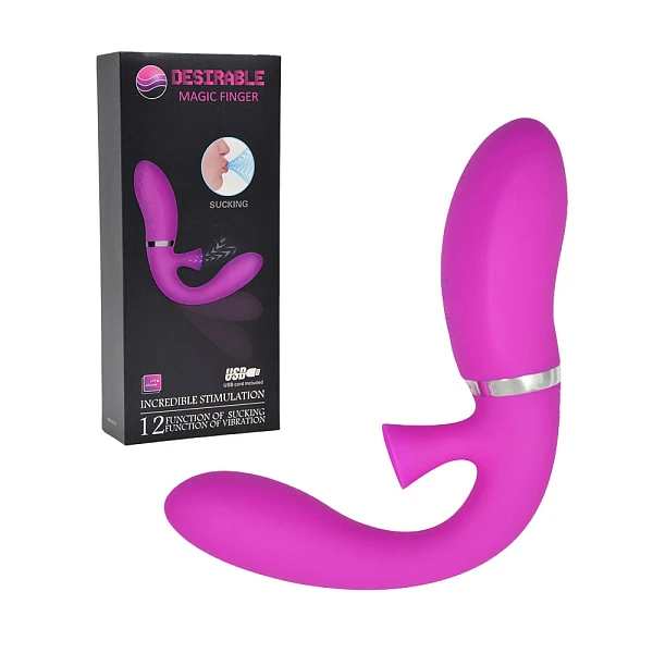 Вибромассажер Desirable Magic Finger, фиолетовый