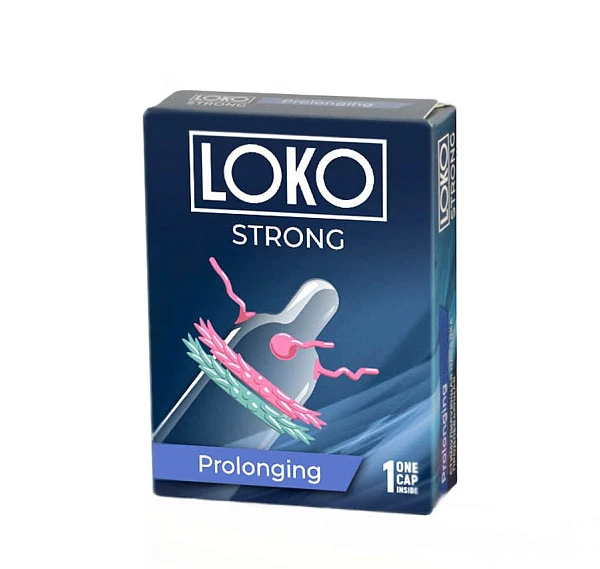 Насадка-презерватив «LOKO STRONG»