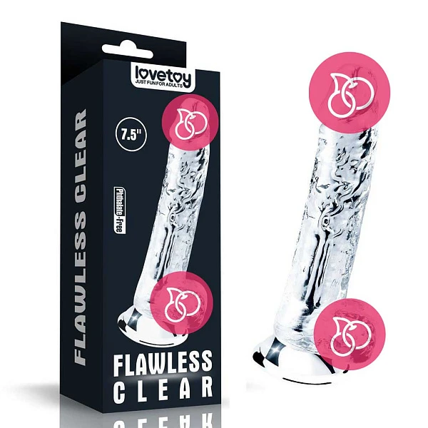 Фаллоимитатор «Flawless Clear 7.5»