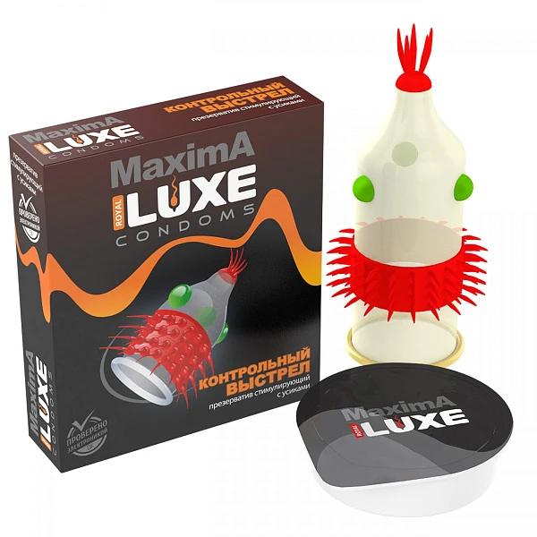 Презерватив Luxe MAXIMA «Контрольный выстрел», 1 шт