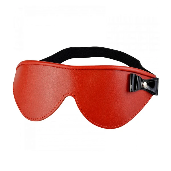 Непроницаемая маска «Sitabella» с бантиком, красная