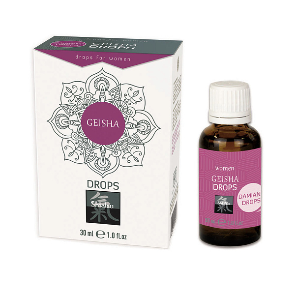 Биологически активная добавка Shiatsu «Geisha drops», 30 мл