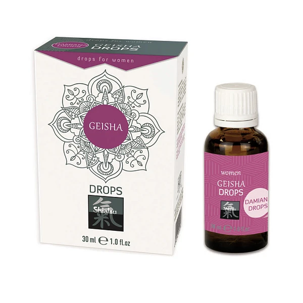 Биологически активная добавка «Shiatsu Geisha drops», 30 мл