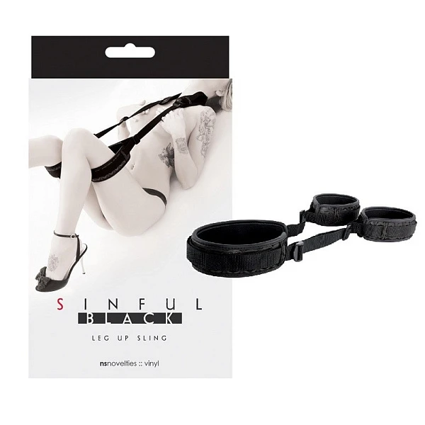 Комплект для фиксации на шею и ноги «Sinful Leg Up Sling»