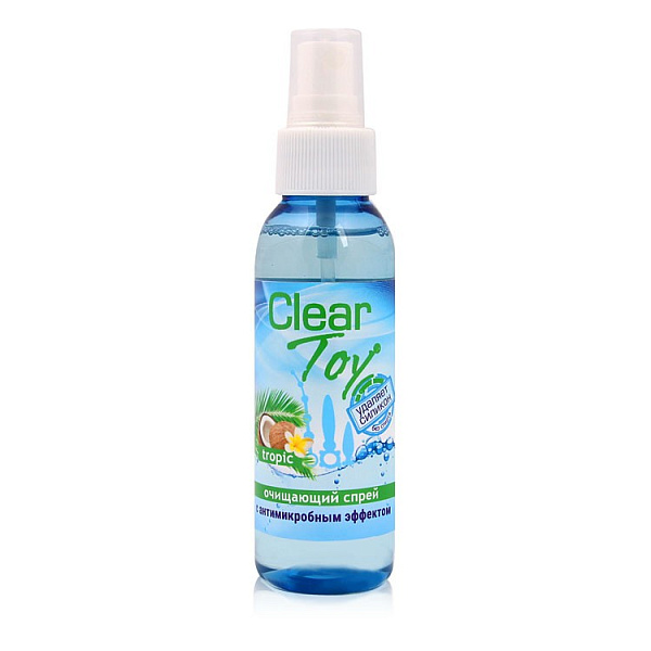 Очищающий спрей «Clear Toy Tropic» с тропическим ароматом