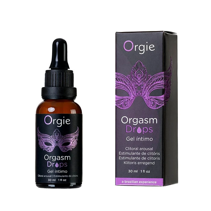 Интимный гель для клитора «Orgasm Drops» с разогревающим эффектом, 30 мл изображение №5