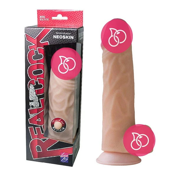 Фаллоимитатор-гигант «RealCock 10,5"» на присоске