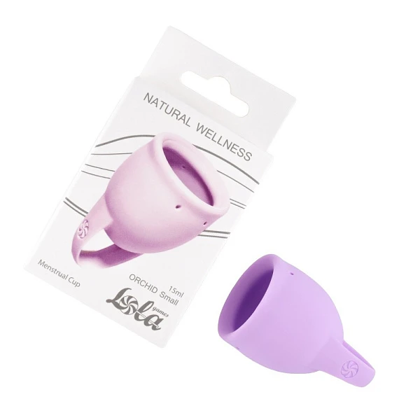 Менструальная чаша «Natural Wellness Orchid», 15 мл