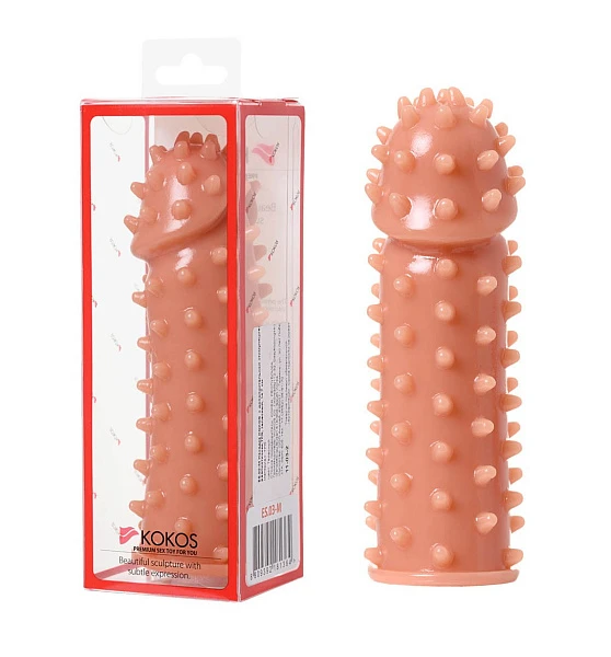 Насадка с крупными шипами «Extreme Sleeve», размер M