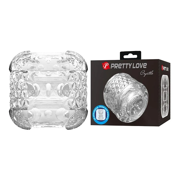 Сквозной мастурбатор «Crystle»