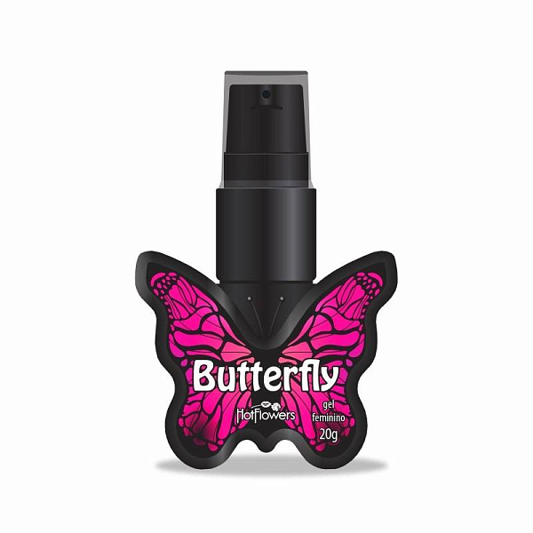 Возбуждающий гель «Butterfly» со вкусом вишни
