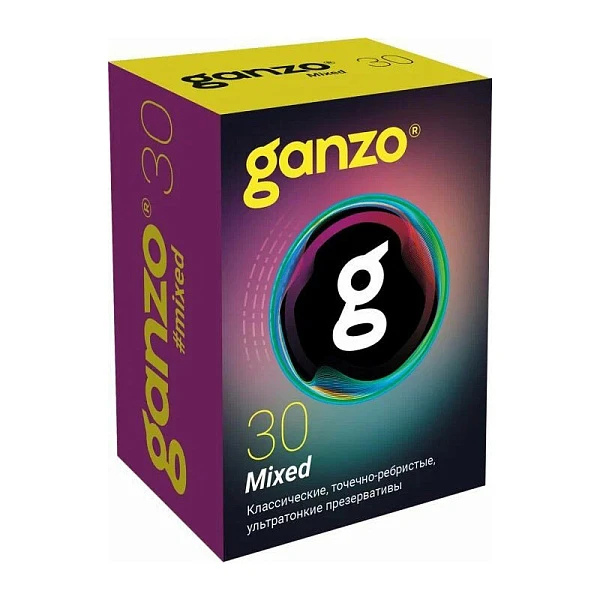 Презервативы «Ganzo Mixed» №30