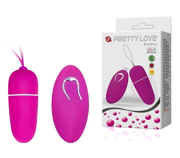 Виброяйцо «Bradley» с пультом управления
