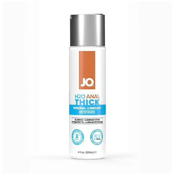 Густой анальный лубрикант «JO Anal Thick H2O» на водной основе, 120 мл