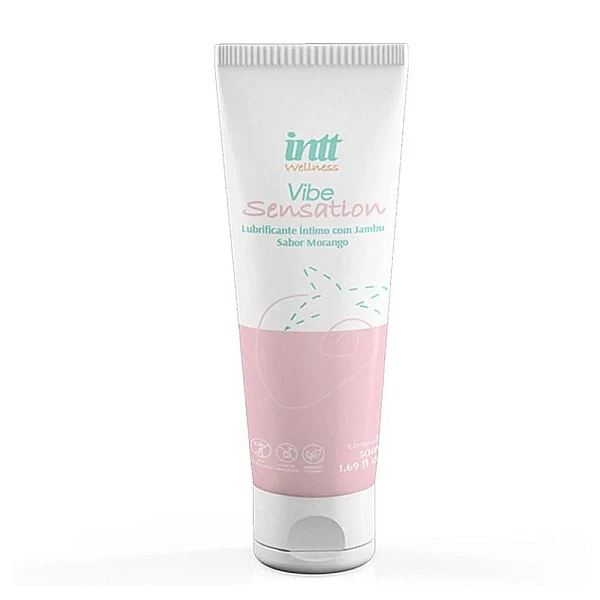 Съедобный лубрикант «Intt Vibe Sensation» с эффектом вибрации, 50 мл